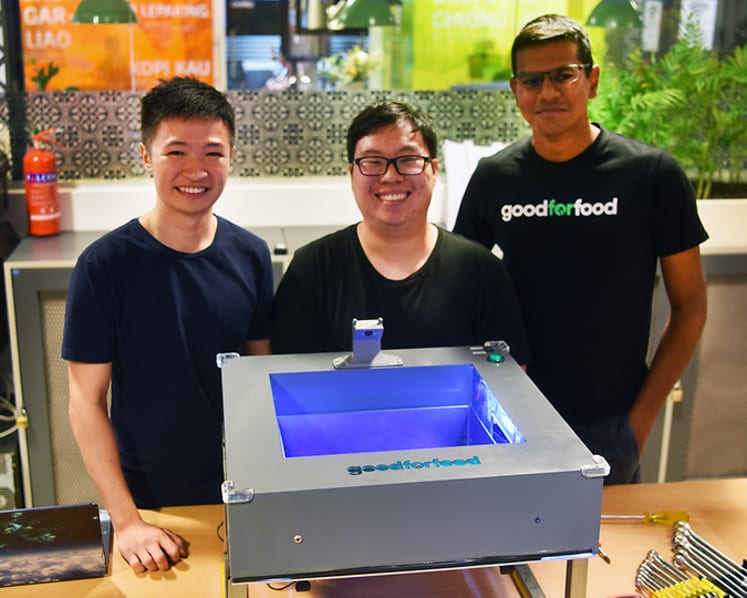 From finance undergrad to food waste warrior, with a made-in-Singapore invention