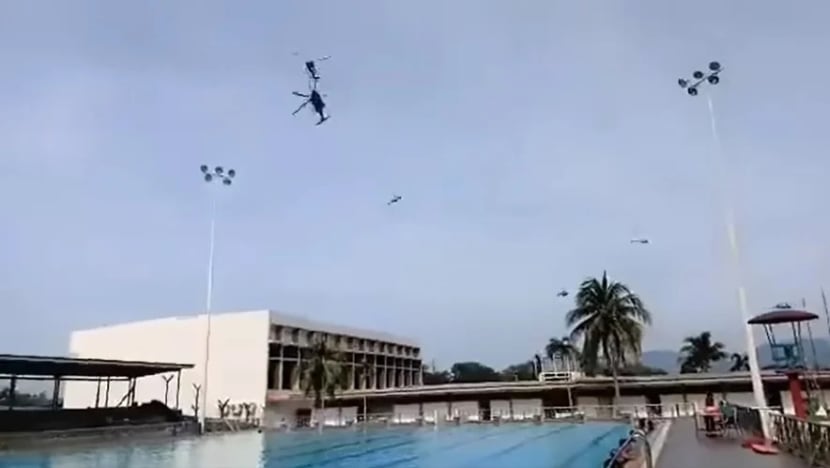 Malaysia helicopter crash: 2 choppers did parade rehearsal together for first time, says defence minister Malaysia helicopter crash: 2 choppers did parade rehearsal together for first time, says defence minister