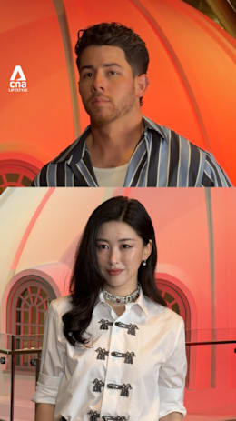 Nick Jonas and Zhu Zhu at Singapore Art Week 2026