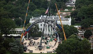 UFC fighting cage rises on White House lawn for bout celebrating America’s 250th anniversary