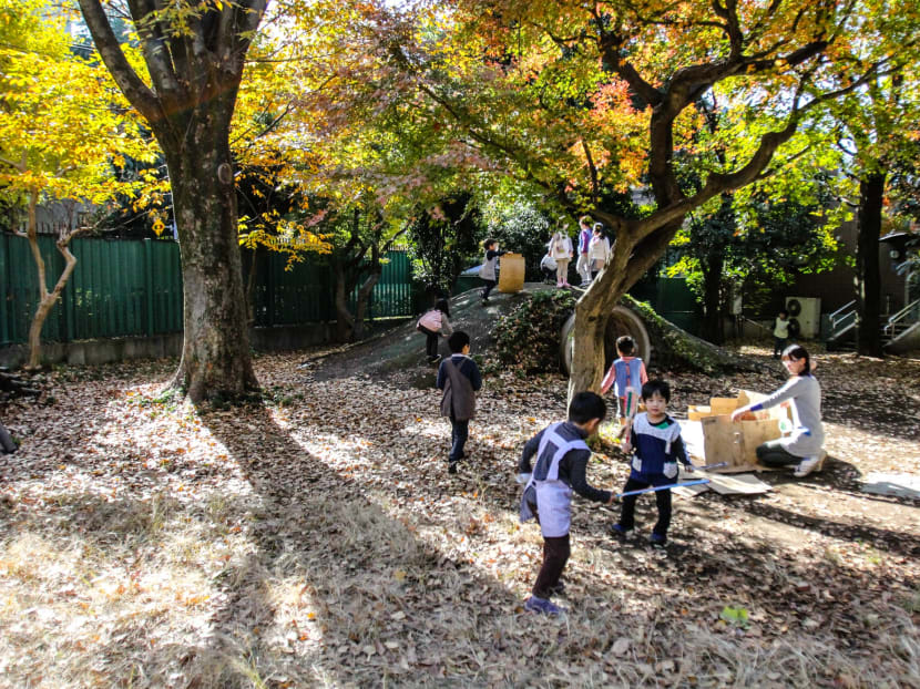 In Japan’s pre-schools, children must play