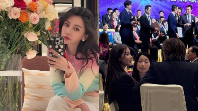 Angelababy现身官方活动　被疯猜解封即将复出