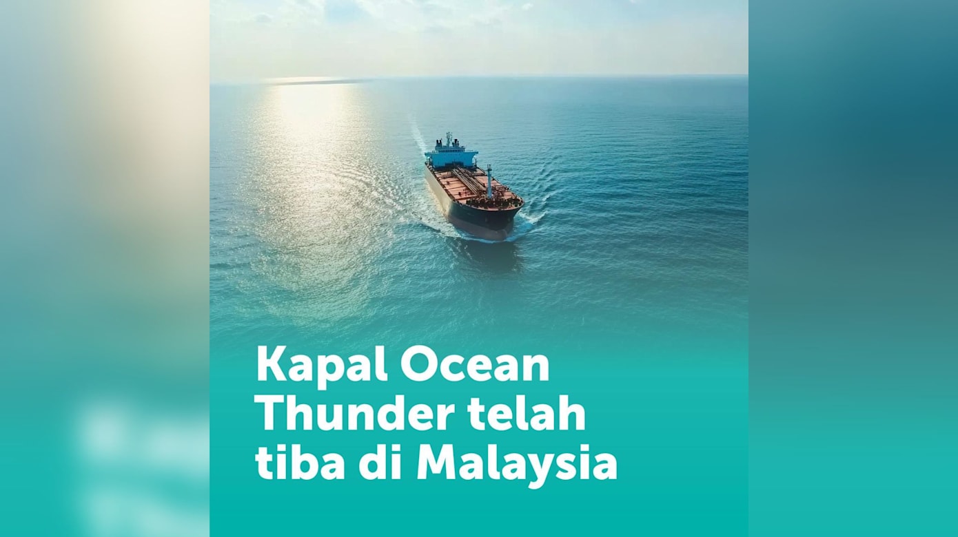 首艘油船经霍峡抵达马国 载100万桶原油