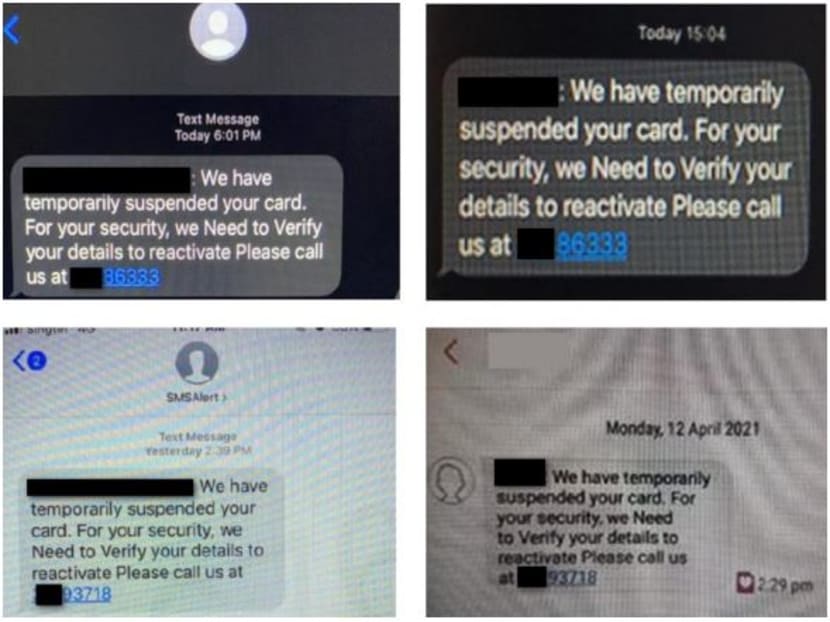 Scams targeting bank customers with spoof text messages resurfacing: Police