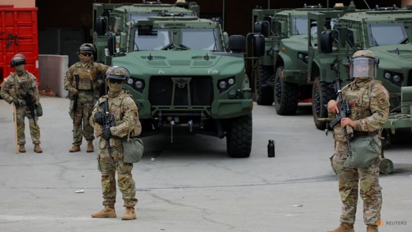 Troops sent by Trump reach protest-hit Los Angeles over governor's wishes Troops sent by Trump reach protest-hit Los Angeles over governor's wishes