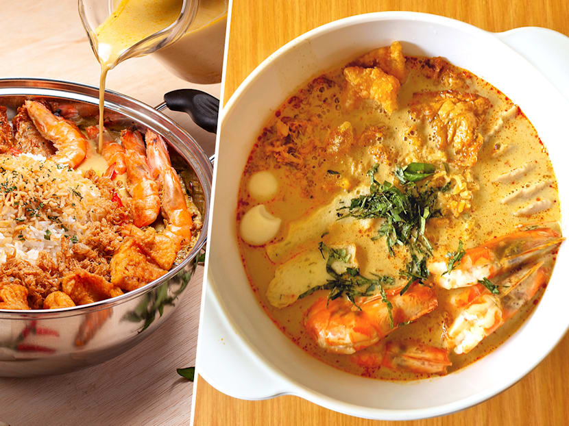 Decadent Family-Sized Laksa Pao Fan To Celebrate National Day At Home