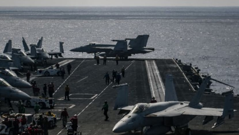 US keeps carrier in Mediterranean amid Russia tensions