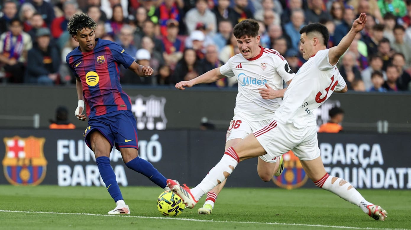 西甲：巴塞罗那5比2力挫塞维利亚 继续领跑积分榜