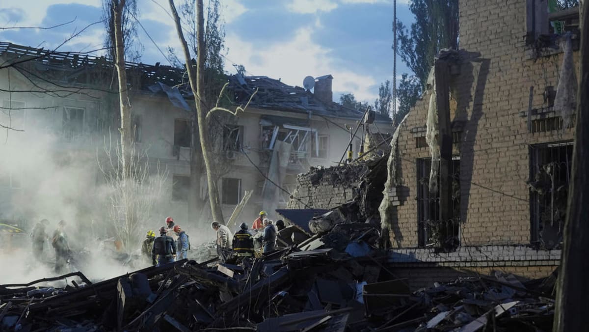 Nine killed, 63 wounded in ‘massive’ Russian missile attack on Kyiv Nine killed, 63 wounded in ‘massive’ Russian missile attack on Kyiv