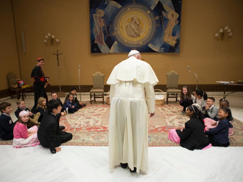 8-year-old S’porean girl skips school to meet Pope Francis