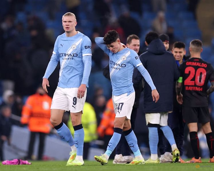 Man City's unbeaten home streak ends with 2-0 loss to Leverkusen