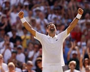 Djokovic reaches another milestone, Sinner warming to the task