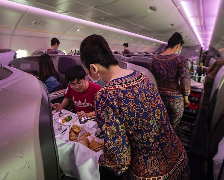 My S$321 business class experience onboard Singapore Airlines’ Restaurant A380