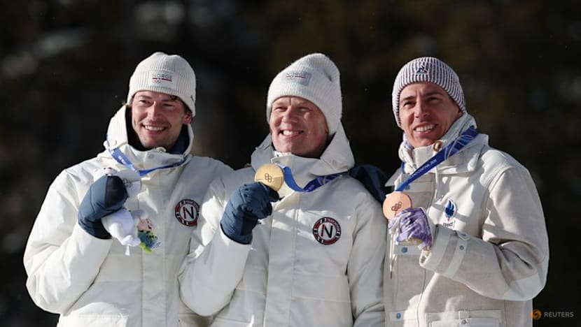 Biathlon-Trio battle it out for unique honour in Olympic race - not finishing last