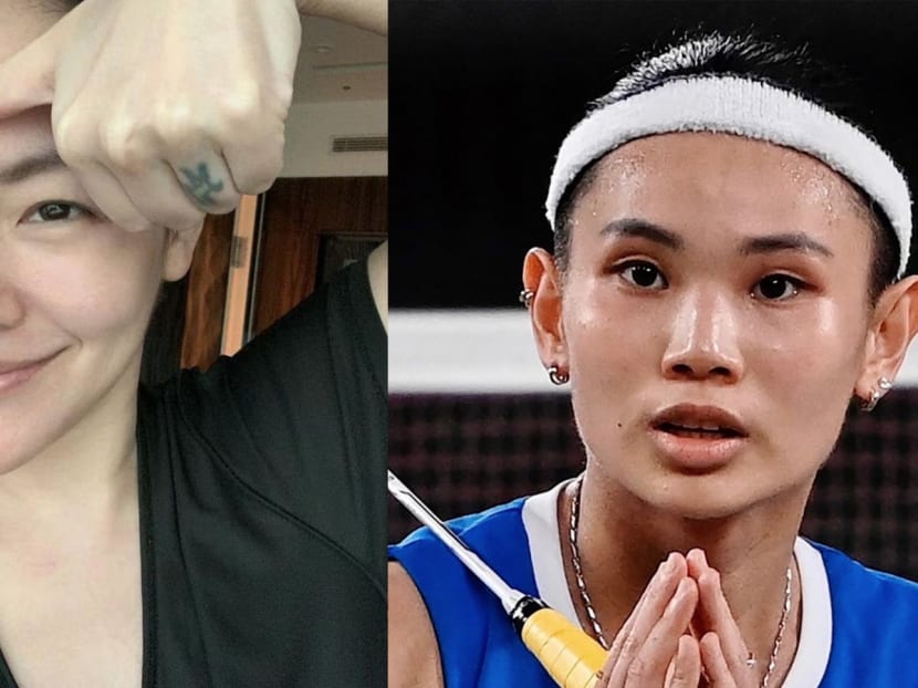 Chinese netizens have accused her of “making use of the Olympics to show her support for Taiwan’s independence”.