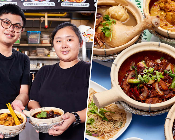 Young Hawkers Serve Comforting Claypot Dishes Like Eggplant With Salted Fish & Minced Pork From $5.80