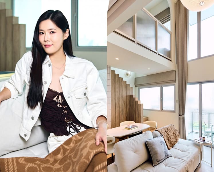 Actress Carrie Wong is taking her time to move in to her newly renovated loft condo and a big reason why is her dog  
