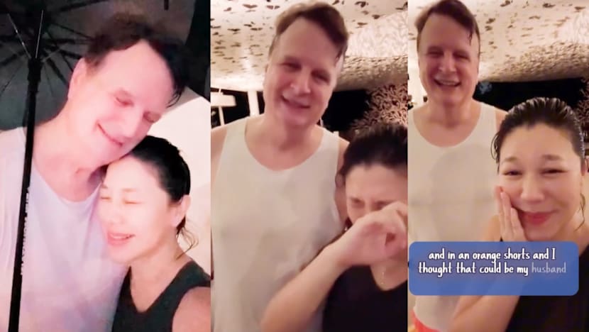 “I Can’t Help But Get Teary-Eyed”: Belinda Lee Moved By Husband’s Sweet Gesture During Heavy Downpour