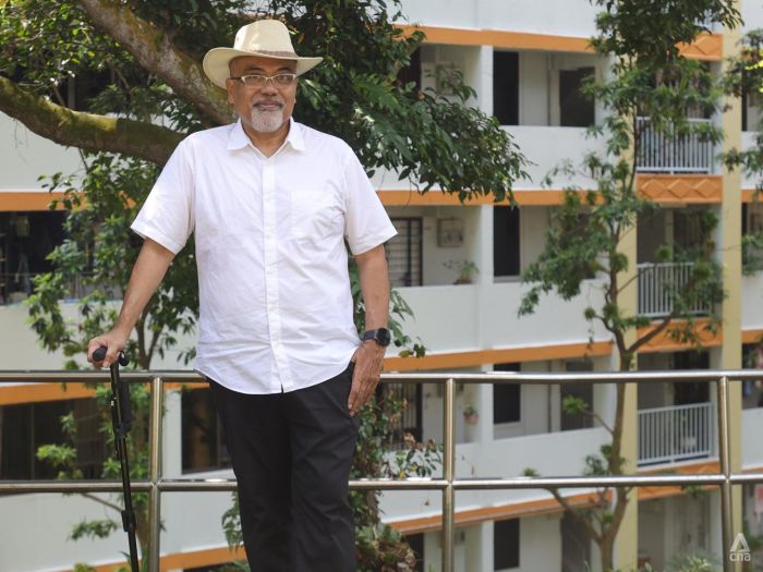 This retired engineer has mobility issues but at 60 is still hustling through his second act in life