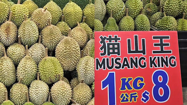 #sgdeals 一降再降，猫山王榴梿1kg只售$8，全岛最低价！