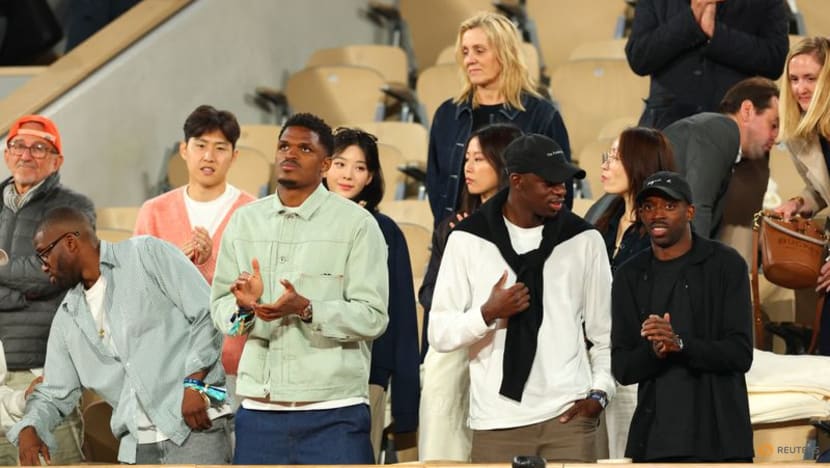 Humbert star struck as PSG's Dembele cheers him on at Roland Garros Humbert star struck as PSG's Dembele cheers him on at Roland Garros