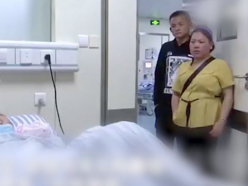 Mr Ke Meinan, 42, was diagnosed with stomach cancer in 2015 and his 46-year-old wife Wang Huaying diagnosed with breast cancer a month later.