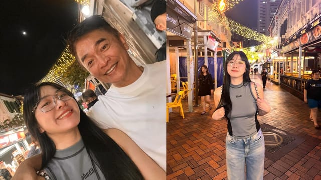 吴宗宪同框三女儿Olivia　参加本地新春活动！