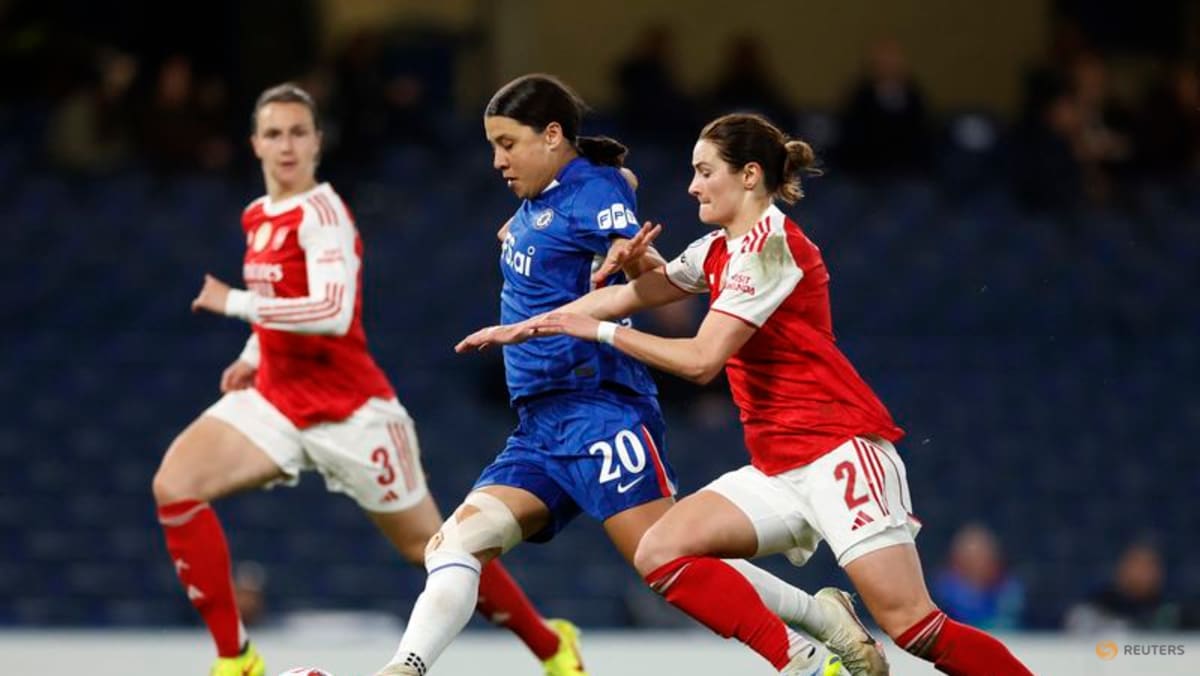 Arsenal into Women's Champions League semis after 3-2 aggregate win over Chelsea