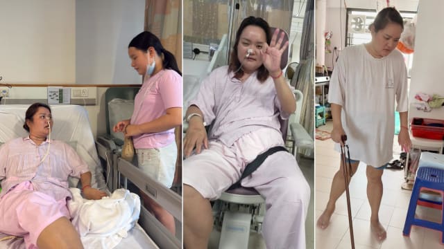 单亲妈妈中风无工可开 与老母和两女儿生活陷困