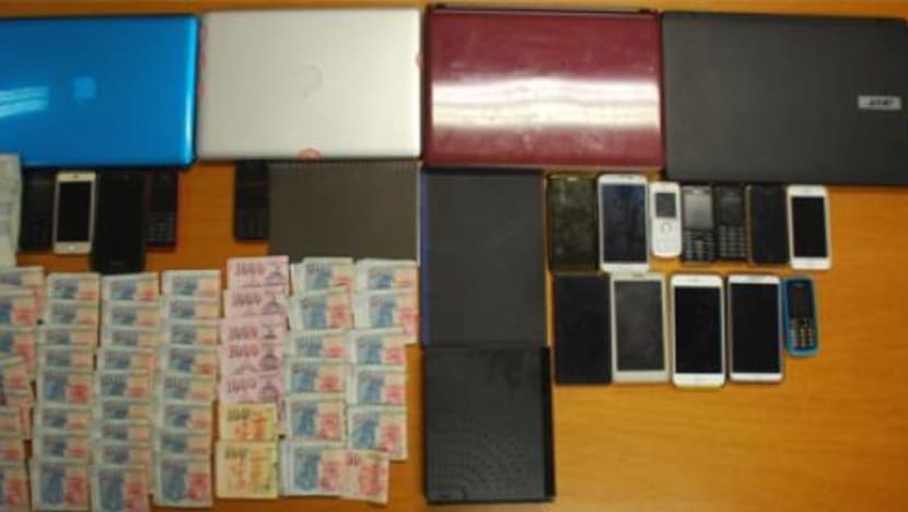 11 nabbed for allegedly providing remote gambling services