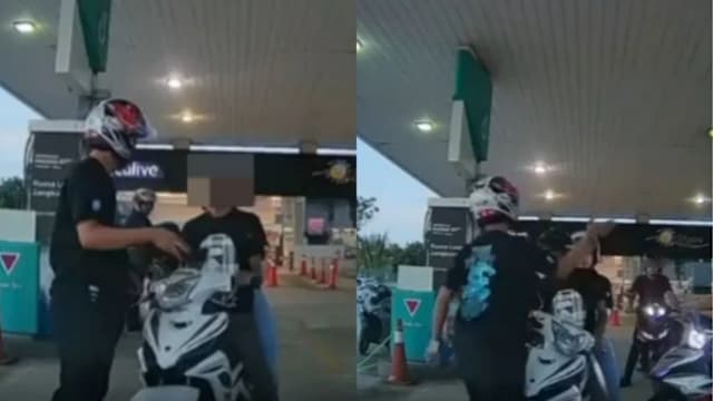 新山骑士遭掌掴 柔警：涉案警员捉飙车族 骑士拒配合并反抗