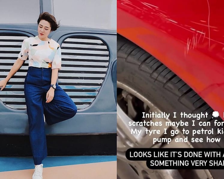Cynthia Koh Makes Police Report After Her Mercedes Was Vandalised