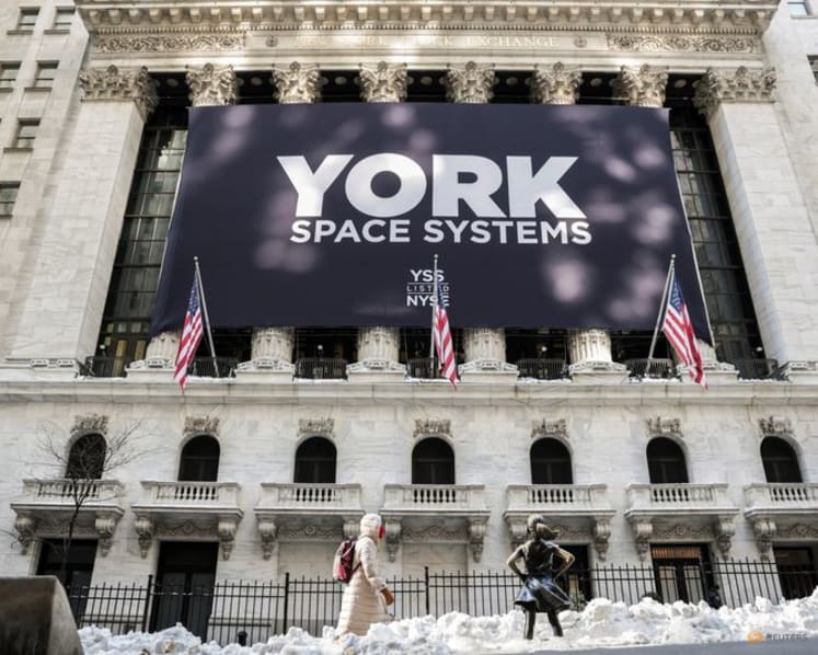 York Space valued at $4.75 billion in NYSE debut on Pentagon spending bets