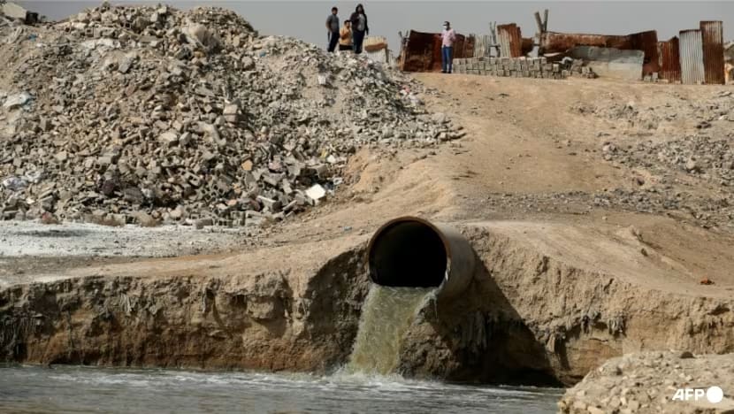 Rampant water pollution threatens Iraq's shrinking rivers