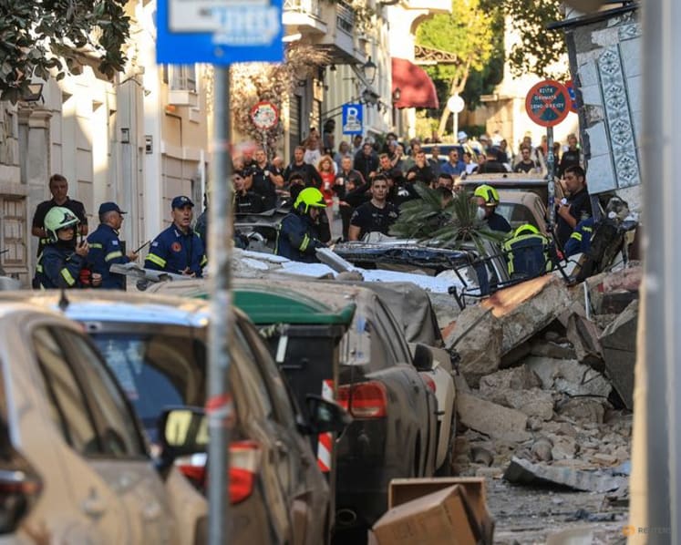 Six dead after explosion destroys building in Athens 