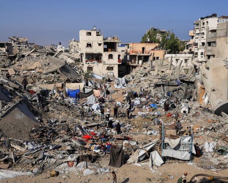 Gaza civil defence says Israeli strikes kill four