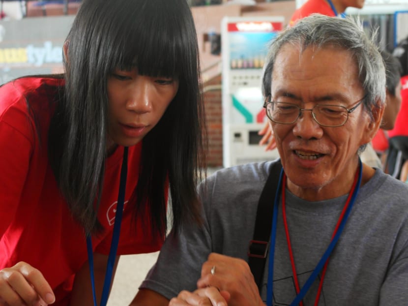 Getting youth beneficiaries to befriend the underprivileged and elderly