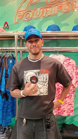 Lewis Hamilton’s +44 fashion collab with Singapore artist