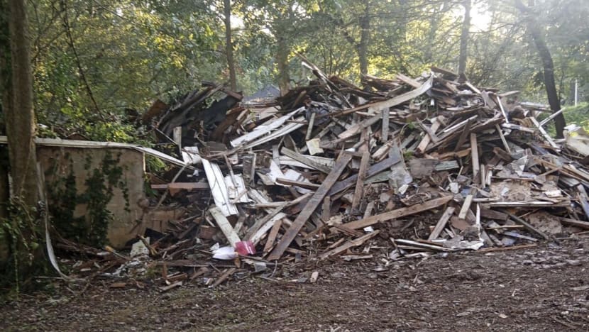 US woman returns from vacation to find home demolished
