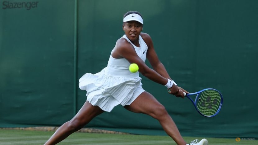 Osaka overcomes spirited Gibson to reach Wimbledon second round