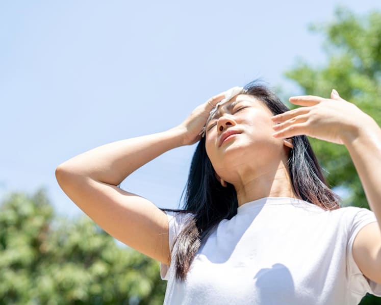 Why do some people sweat a lot? Does sweating help you detox? Why does it feel sticky after it's dried up?