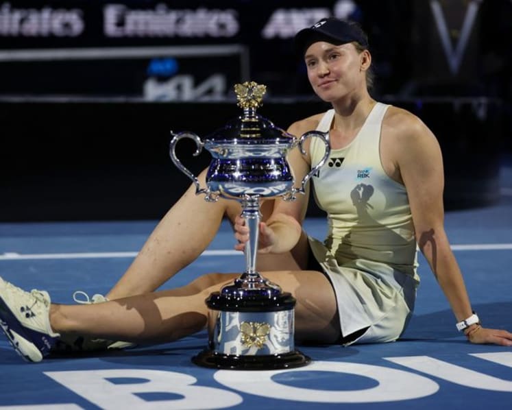 Red-hot Rybakina resists Sabalenka to reign at Australian Open