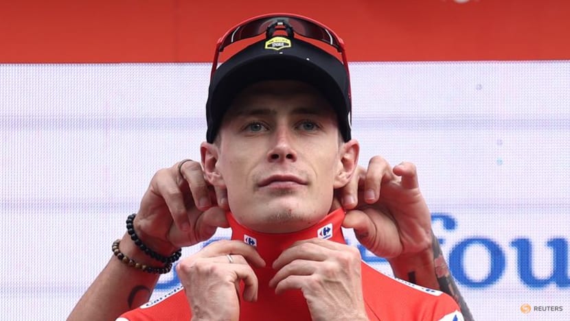 Vingegaard climbs to victory on Vuelta stage nine, Traeen retains red Vingegaard climbs to victory on Vuelta stage nine, Traeen retains red