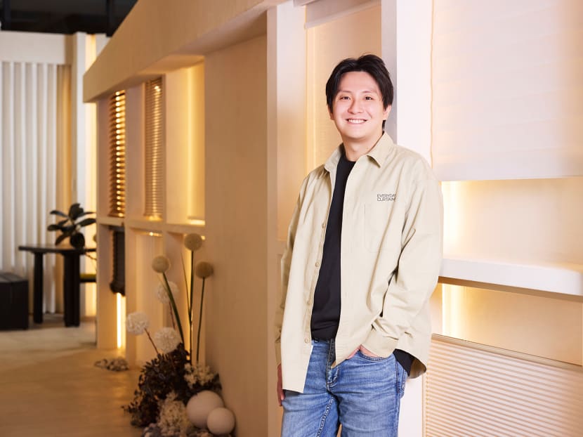 This young entrepreneur left a stable banking career to build a business selling curtains