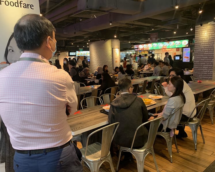 CBD bustling again as more workers return to offices