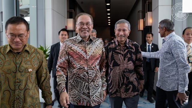 安华抵达我国出席两国领导人峰会 外交部长维文接待