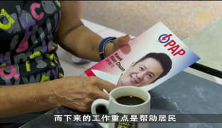 【GE2025】李资政现身美华巴刹与熟食中心 和郭献川一起走访选民