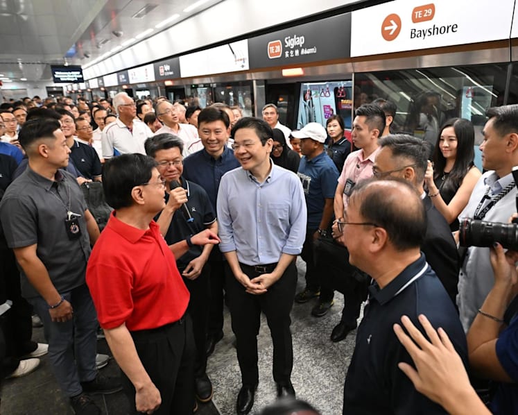 'We are not done expanding the rail network,' says PM Wong at opening of Thomson-East Coast Line Stage 4