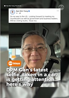 Deputy Prime Minister Gan Kim Yong has drawn reactions online after sharing a selfie taken in a car on the way to the airport for a trip to the United States. The post comes shortly after his speech in Parliament encouraging Singaporeans to conserve energy by opting for public transport over private cars, as well as a recent appearance where he was seen taking the Punggol LRT. Some netizens questioned the choice of transport and called for leaders to lead by example, while others welcomed the move towards public transport use and encouraged further steps such as taking buses or even cycling. The discussion reflects broader conversations in Singapore around sustainability, energy conservation, and the practicality of reducing reliance on private vehicles. #8dayssg #8dayssgtrending #singapore #sgnews #sgviral 