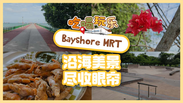 【吃喝玩乐TEL】Bayshore MRT　沿海美景尽收眼帘